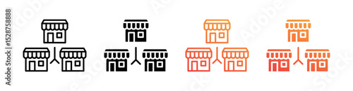 Franchise Multiple Style Icon Set Collection 