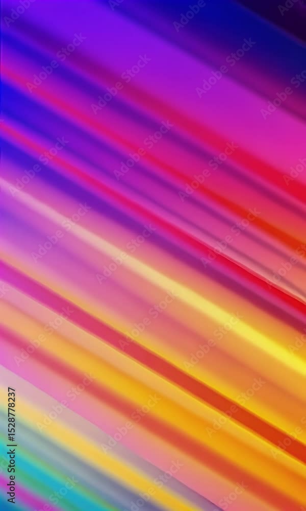 Abstract Background Video Rainbow Stripes Colorful Vibrant Motion Abstract Background Video Rainbow Stripes Colorful Vibrant Motion