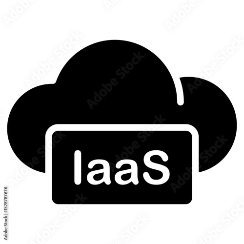 iaas glyph icon