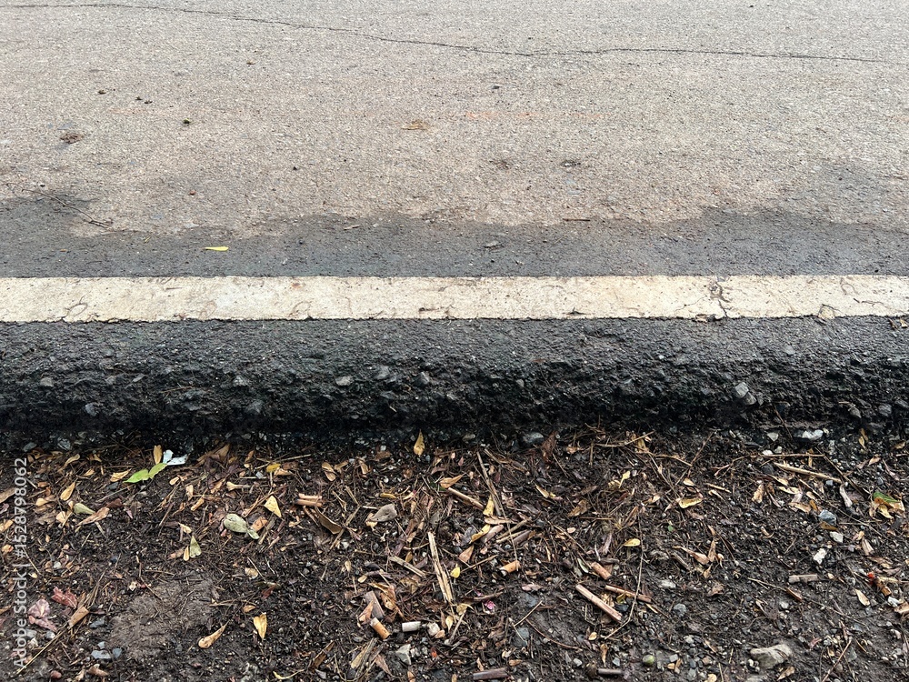 Obraz premium old asphalt pavement background