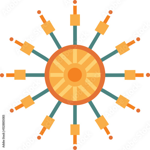 vector illustration of a abstract background