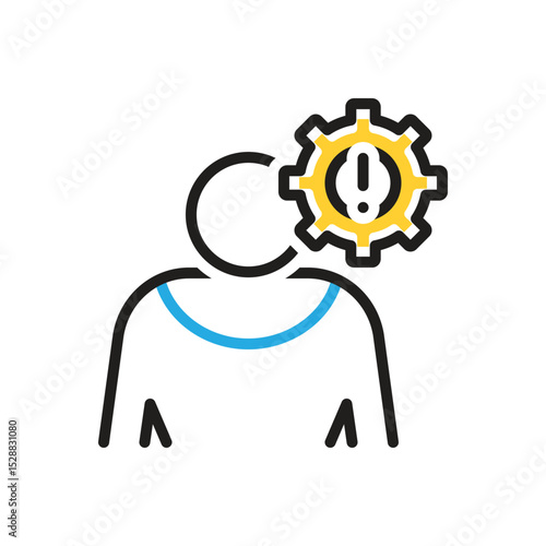 Multi color icon for circumstance