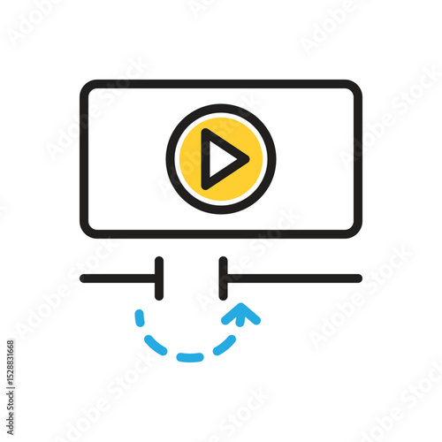 Free Download Multi color icon for escape - GFXLoad