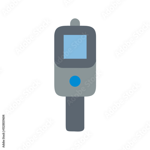 Professional Ozone Meter illustration Cutout Clear Display