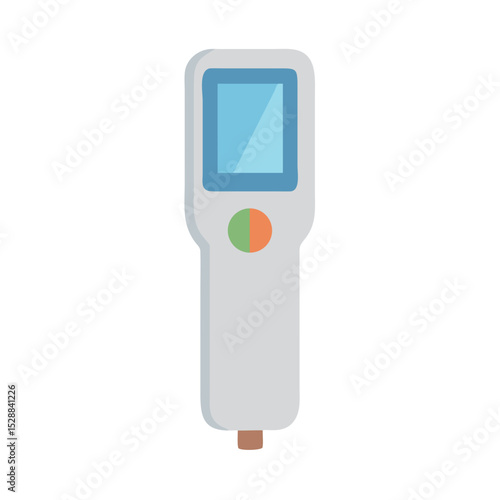 Scientific Ozone Monitor illustration Transparent Background Laboratory Grade