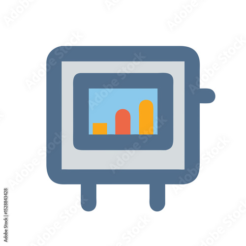 Smart Grid Controller with Data Logging Feature Transparent Background