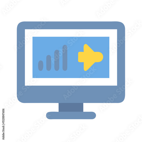 Acoustic Monitoring Software Interface illustration Isolated Cutout Screenshot