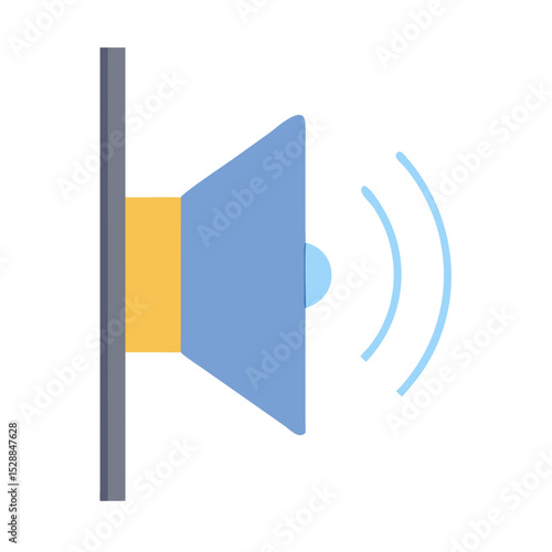 Acoustic Monitoring System Diagram illustration Transparent Background Detailed View