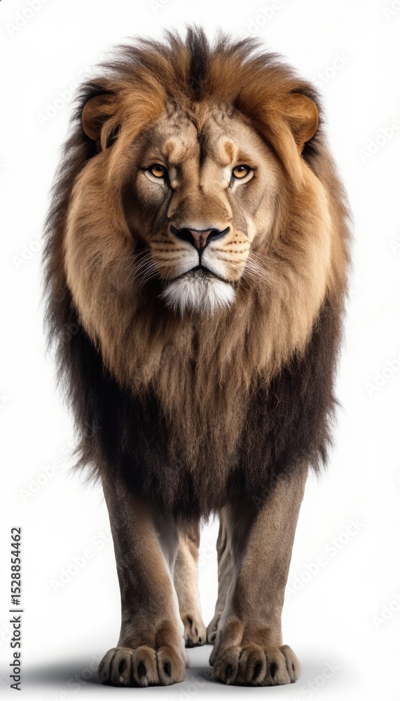 Majestic Lion Portrait, Powerful Lion, King of the Jungle, Wildlife Photography Majestic Lion Portrait, Powerful Lion, King of the Jungle, Wildlife Photography