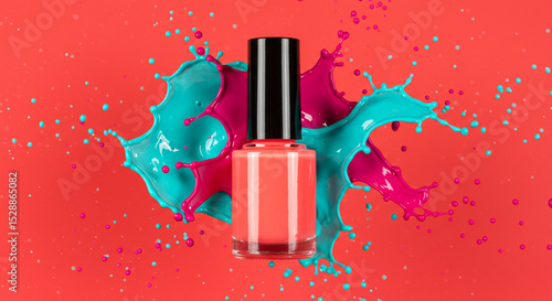 High-Quality Nail Polish Stock Images – Perfect for Beauty Brands & Creators