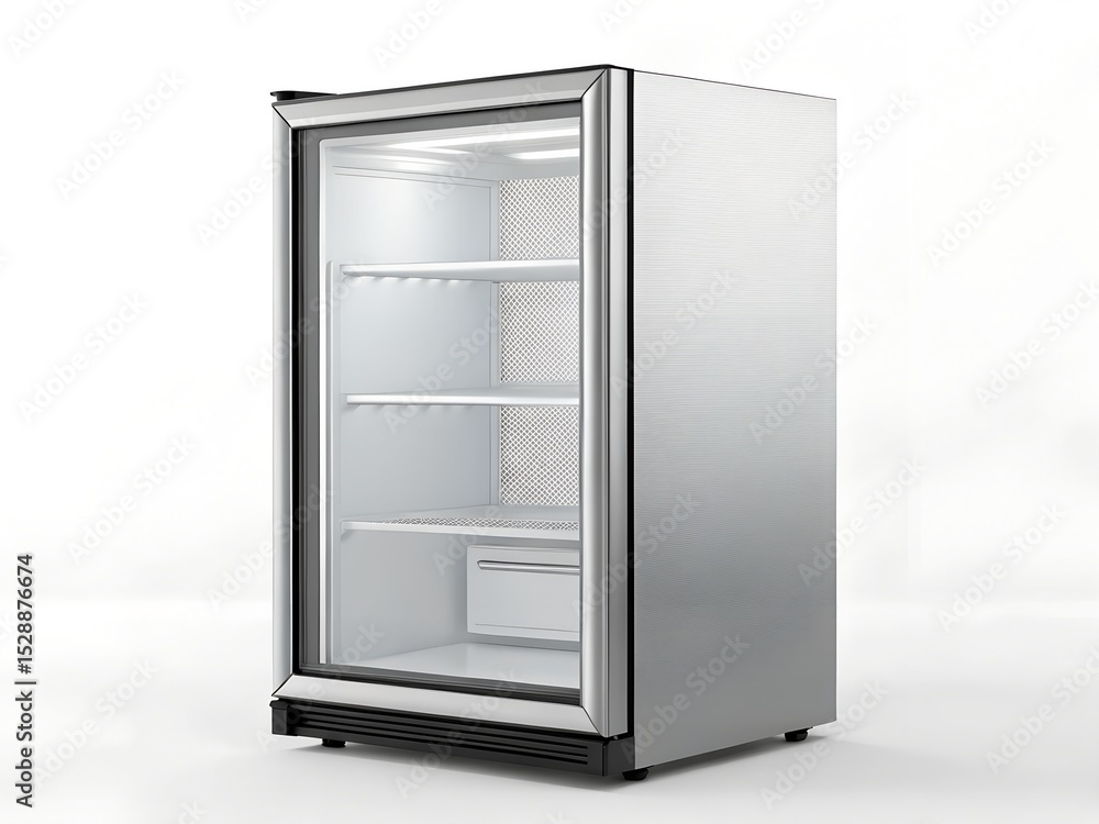 Mini refrigerator, ultra realistic uhd photo, on transparent background Mini refrigerator, ultra realistic uhd photo, on transparent background