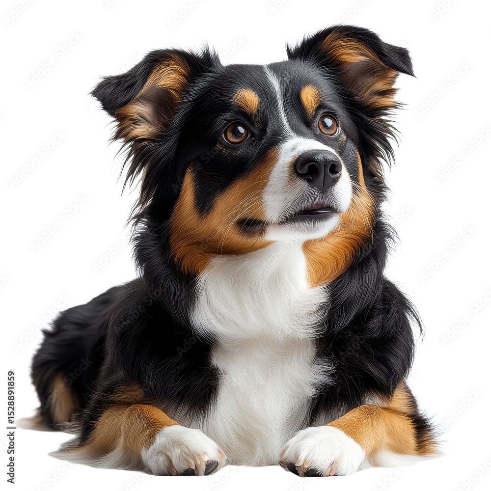 Dog isolated on transparent background. Dog isolated on transparent background.