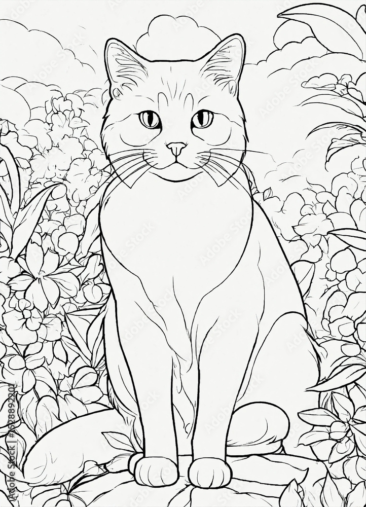 Obraz premium cat and mouse