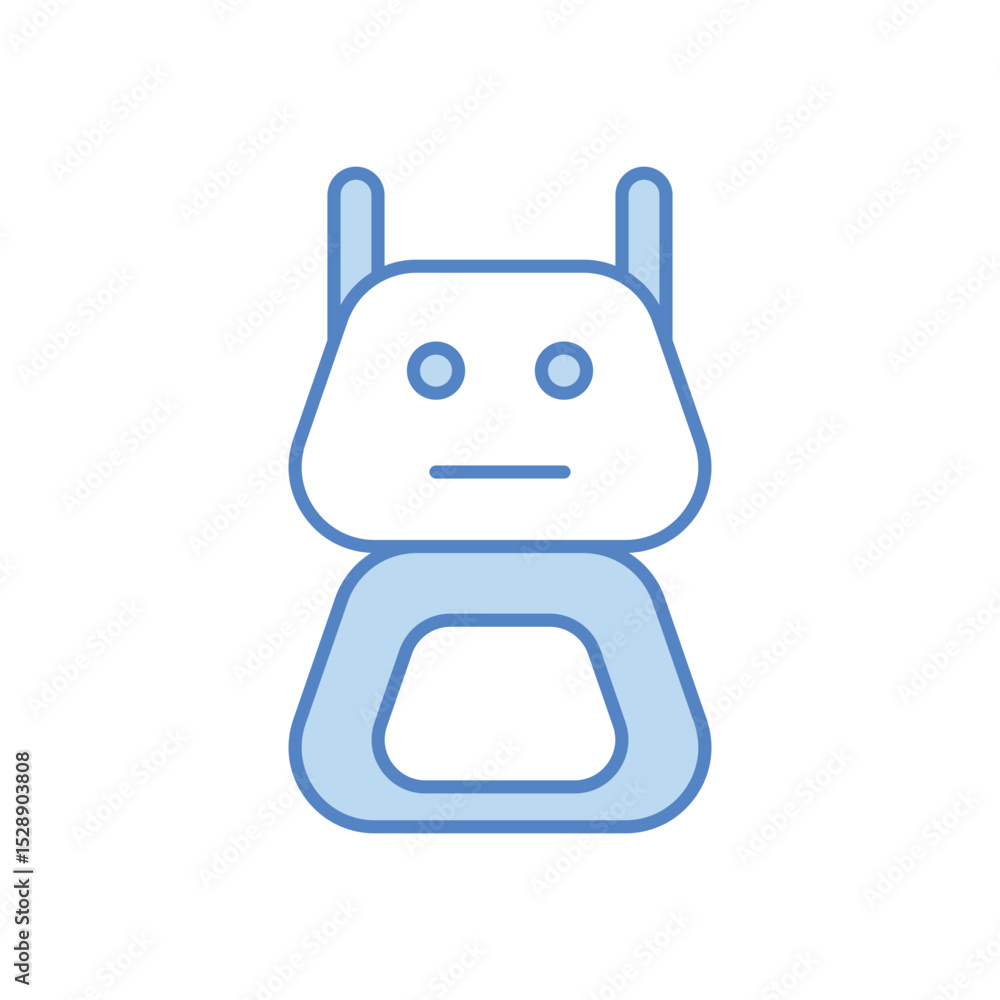 Robot Icon vector stock illustration Robot Icon vector stock illustration