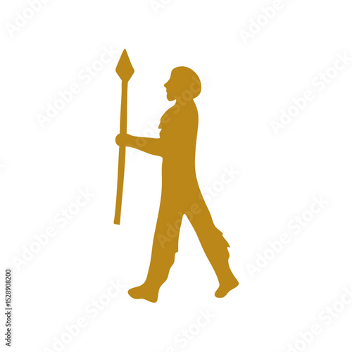 Hand drawn human evolution illustration 