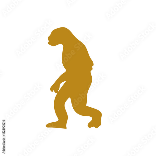 Hand drawn human evolution illustration 