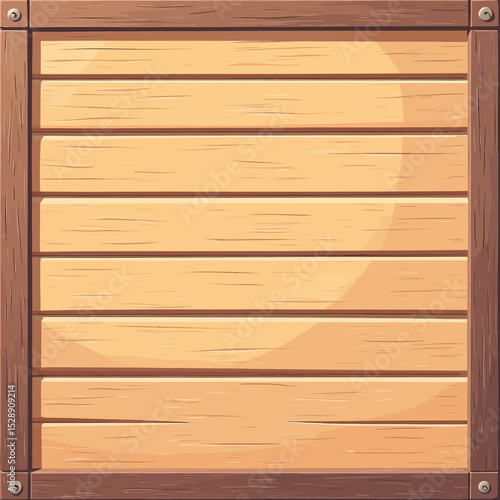 Wooden Shutter Background with Warm Light and Horizontal Slats