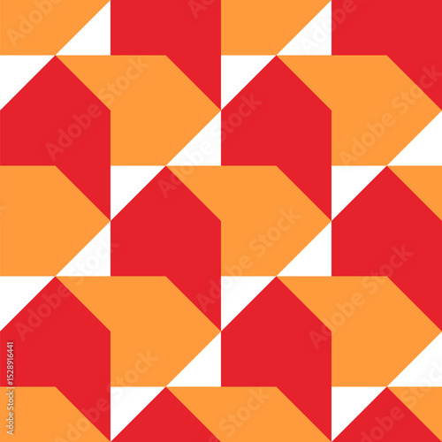 Abstract geometric seamless...