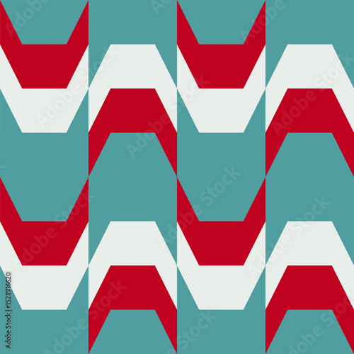 Abstract geometric seamless...