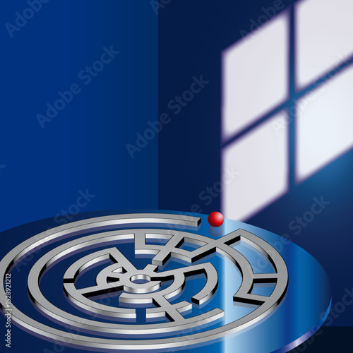Labyrinth Tisch