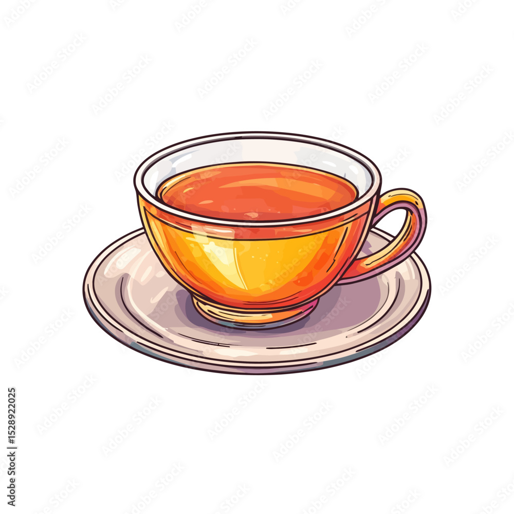 Tea vector illustration Tea vector illustration