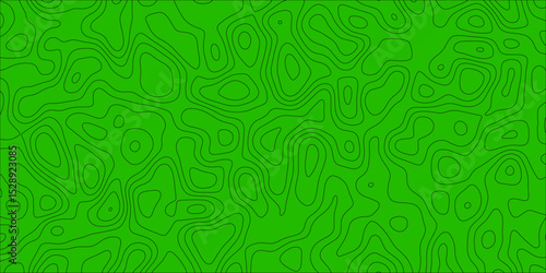 Dynamic artistic pattern inspired by elevation contours

