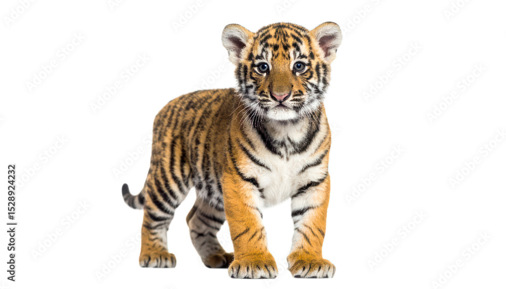 Obraz premium Tiger cub portrait