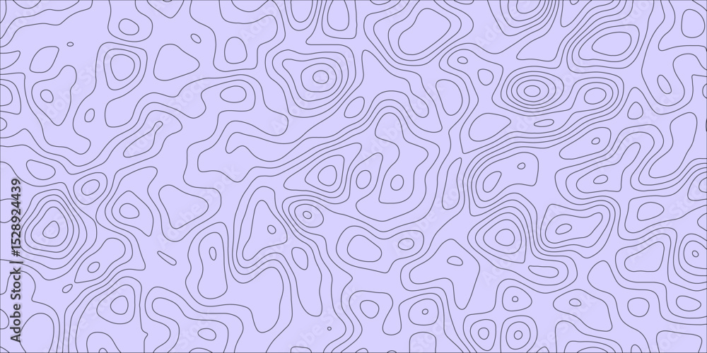 Fototapeta premium Freeform map-inspired background with wavy patterns