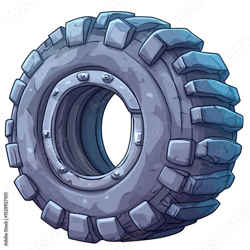 Tire isolated 