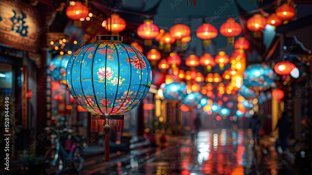 custom made wallpaper toronto digital2025 Lantern Glow  