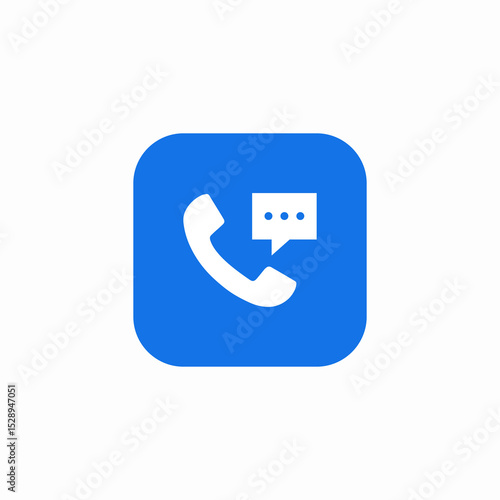 call message icon sign vector