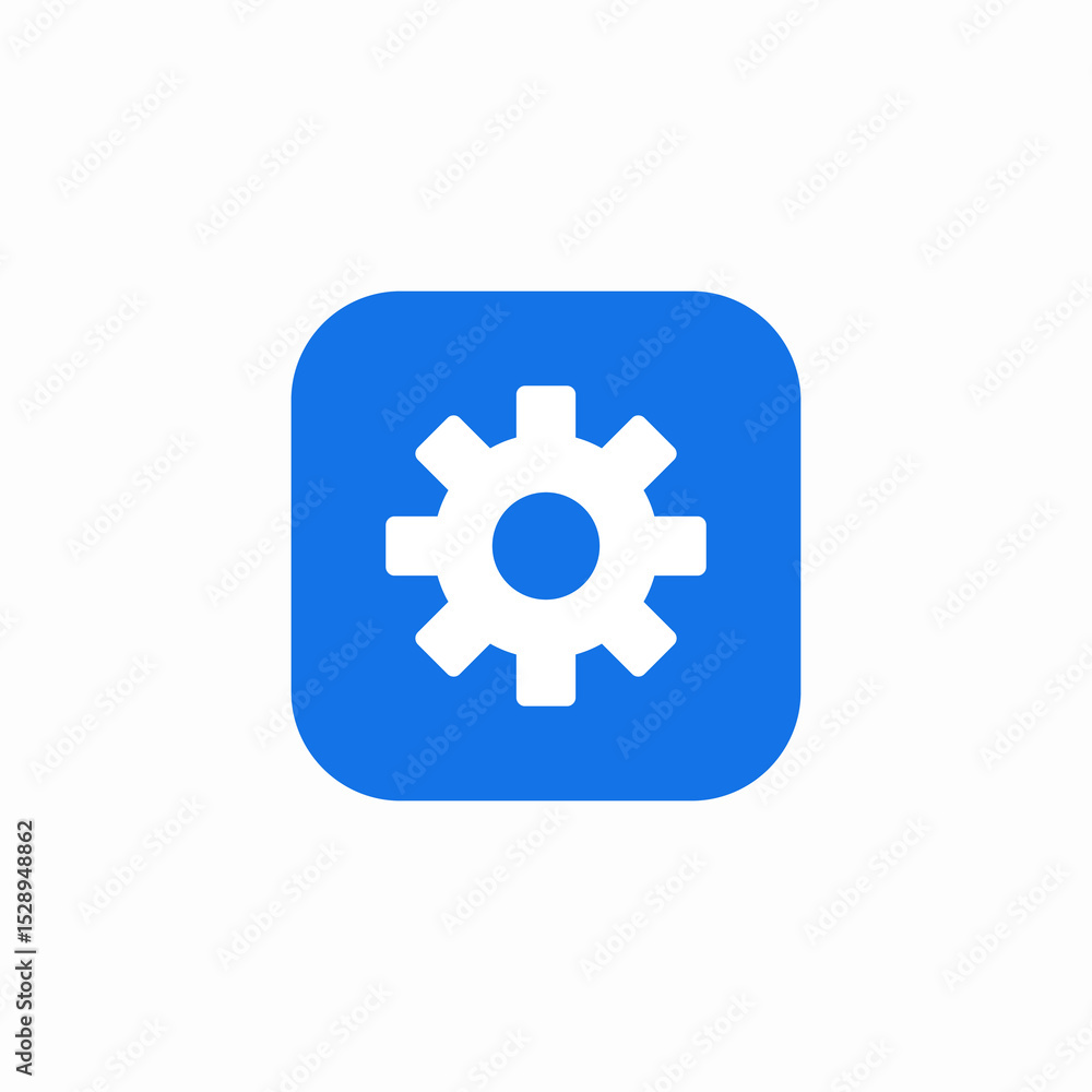 gear system icon sign vector gear system icon sign vector