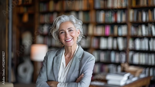confident women reviewing project data by large office window 