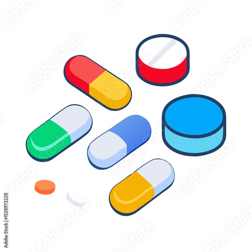 Vitamin supplements pills 