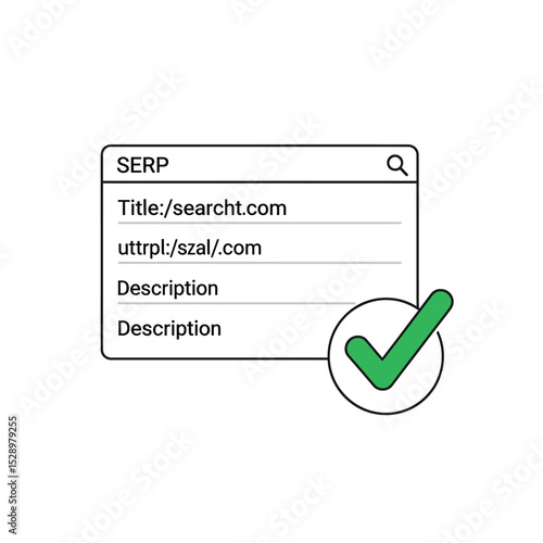 Successful search engine result page optimization illustration