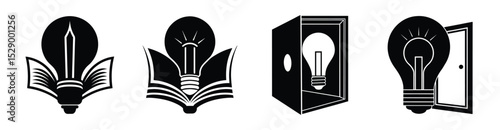 Idea Innovation Light Graphic Vector Bundle