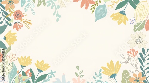 Wallpaper Mural Botanical Fringe: Elegant Green Leaf Plant Border Background Images – Lush Ivy Trails, Delicate Fern Edges, Tropical Palm Fringes, and Organic Leafy Borders in Natural Textures for Stationery Torontodigital.ca