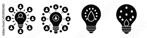 Light Bulb Symbol of Thought and Inspiration