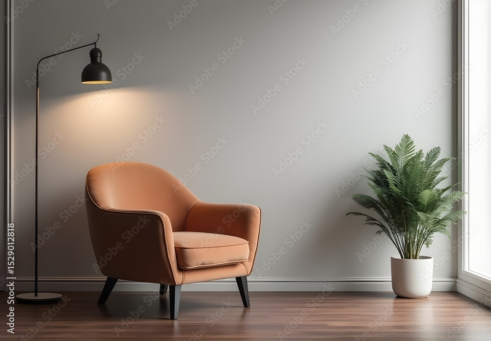 Elegant Living Room Design in Modern Style Elegant Living Room Design in Modern Style