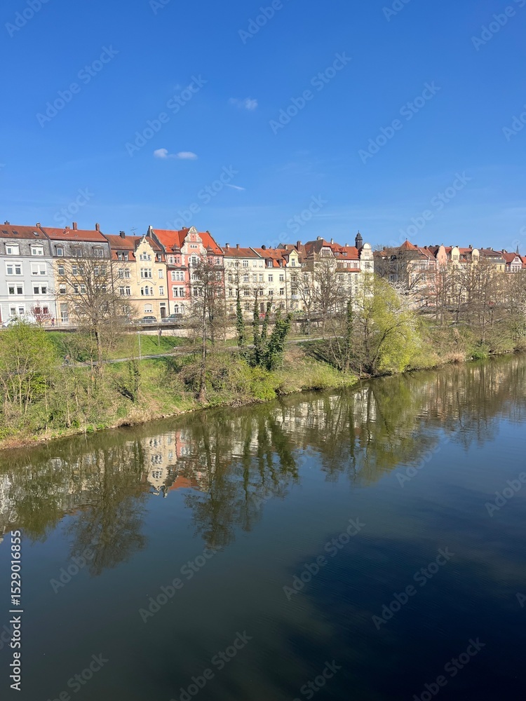 Fototapeta premium landscape in Bamberg, Bavaria, Germany