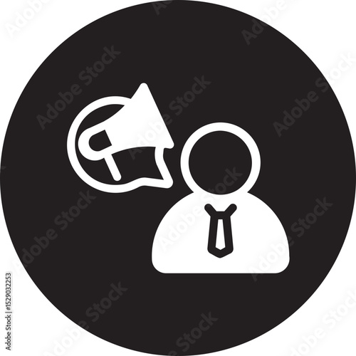 democracy glyph icon