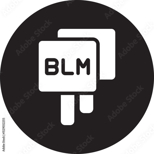 blm glyph icon
