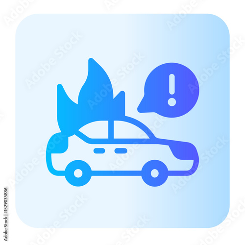 arson gradient icon