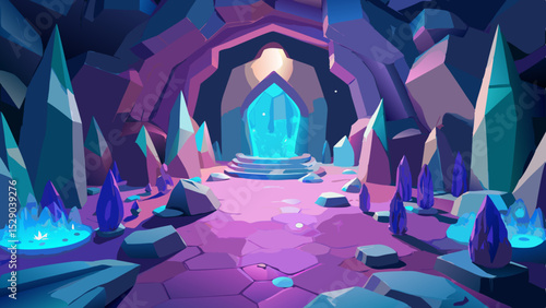 New vector Ultra-Realistic 3D Fantasy Environment.