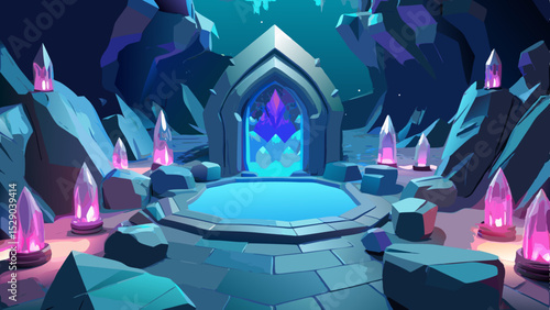 New vector Ultra-Realistic 3D Fantasy Environment.