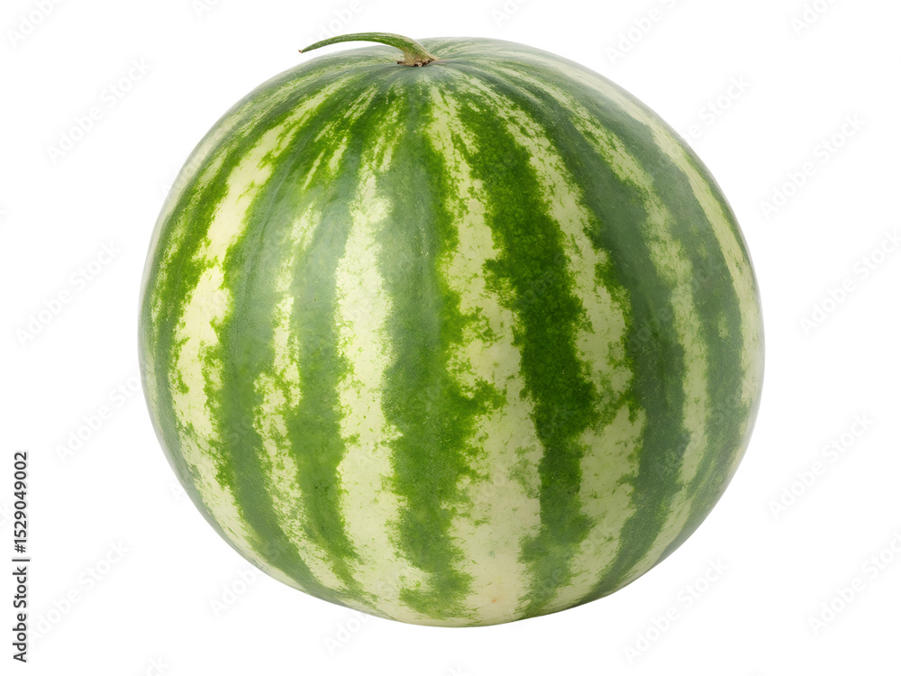 Close-up of a Striped Watermelon Isolated on transparent background, Isolated Png, Isolated on transparent background, Isolated Png file, Cut-out, No Background, Isolated object Close-up of a Striped Watermelon Isolated on transparent background, Isolated Png, Isolated on transparent background, Isolated Png file, Cut-out, No Background, Isolated object