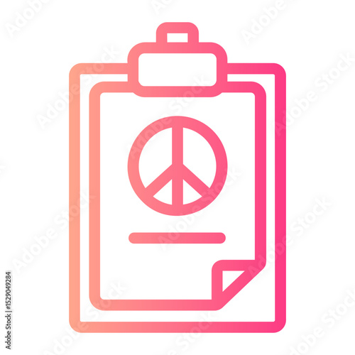 petition gradient icon