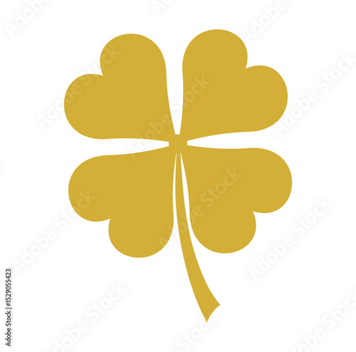 Clover Svg file, St. Patrick’s Day Svg, Lucky Day Clover Clipart, Lucky Clover Vector, Gold Clover File, Gold Clover Design, Shamrock Svg.