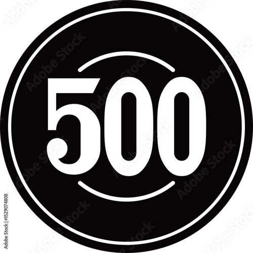 五百円　JPY　アイコン