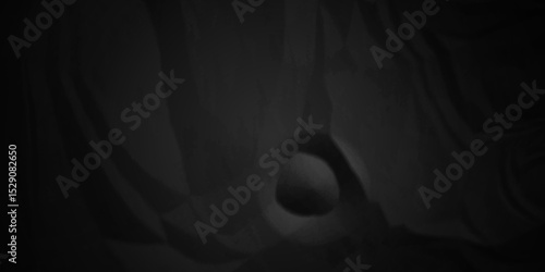 Dark black crumpled paper background. old paper wrinkle texture pattern. cardboard wrinkled arts craft and Seamless black crumpled paper.	